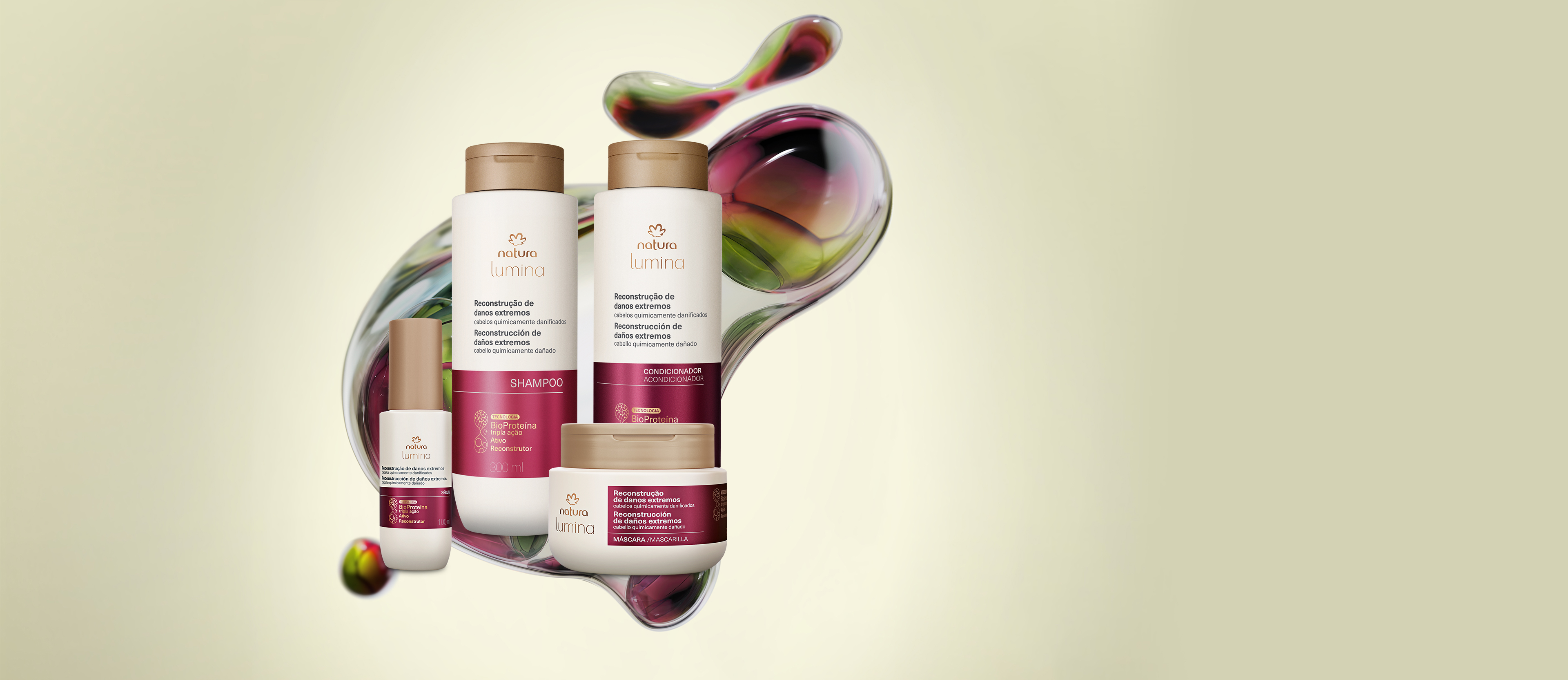 Kit Lumina Reconstrucción Tratamiento Completo