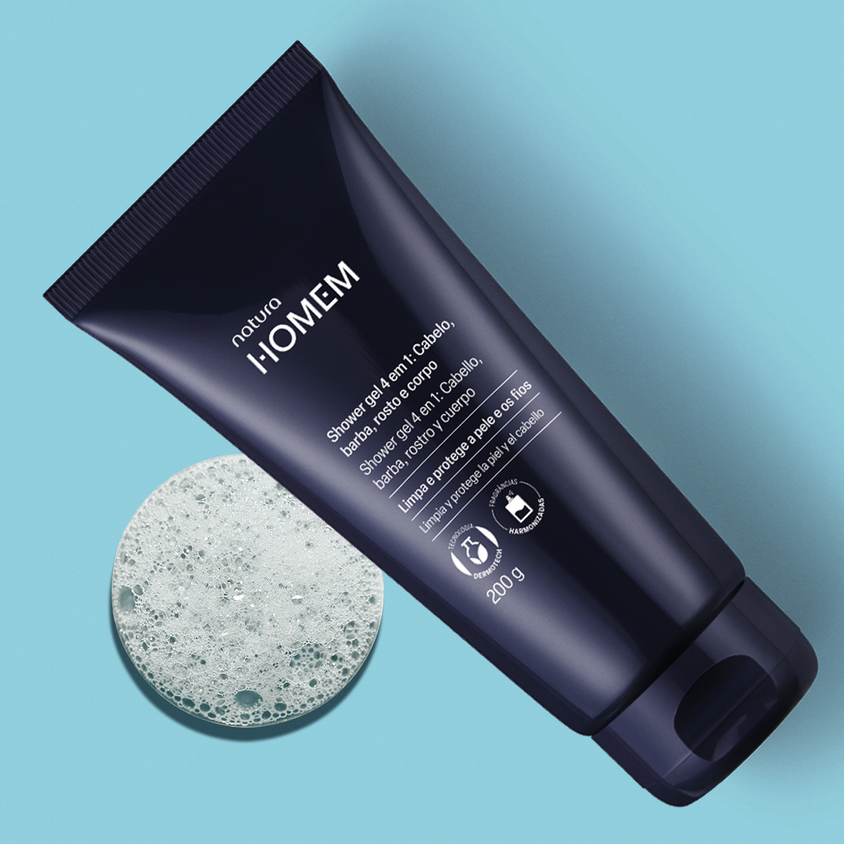 Gel de Ducha 4 en 1 Homem