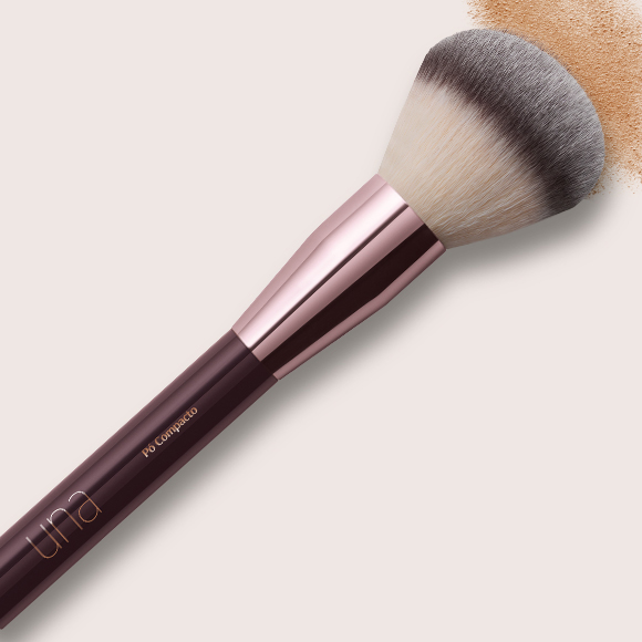 Brocha pro polvo compacto Una