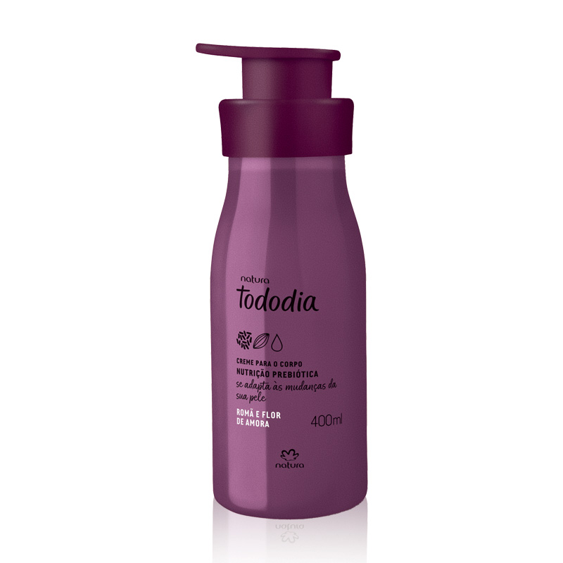 Crema nutritiva corporal Tododia Uva rosa - 400ml