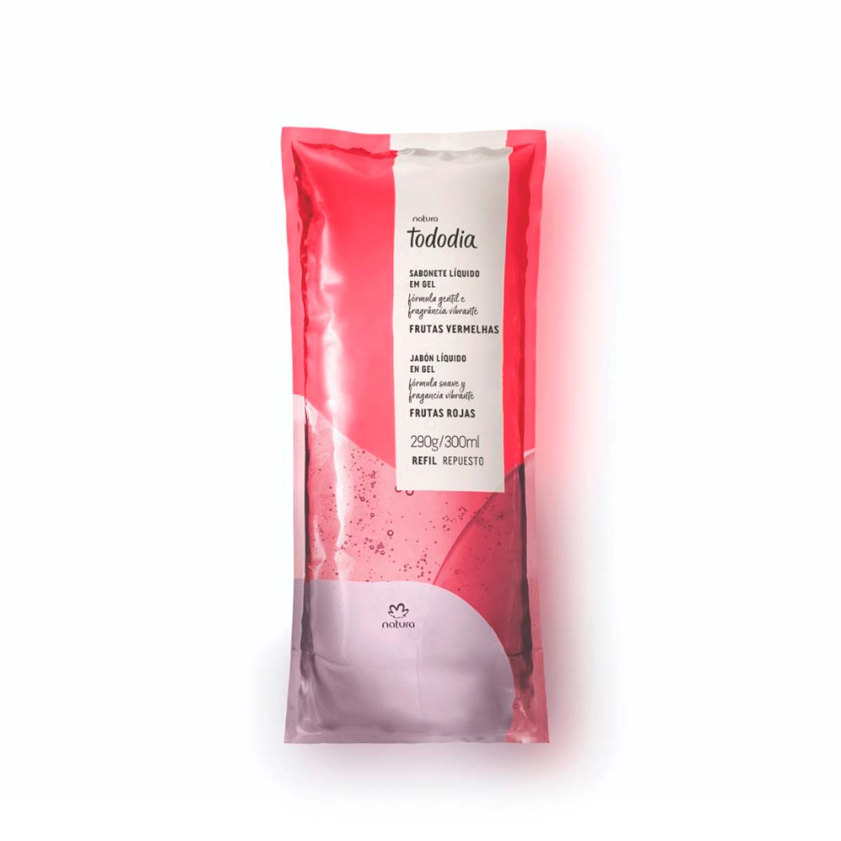 Repuesto jabón líquido corporal Tododia frutas rojas - 300ml