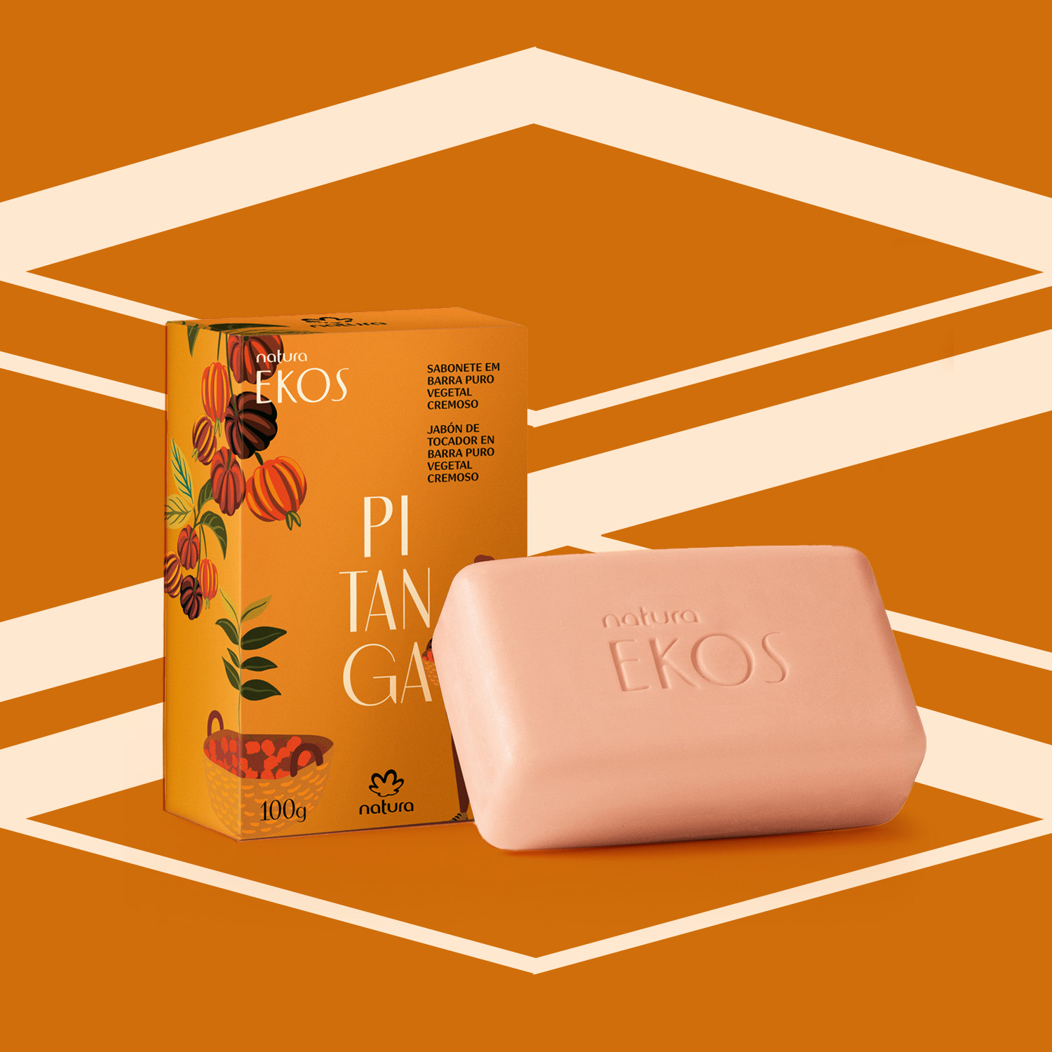 Jabón en barra Ekos Pitanga