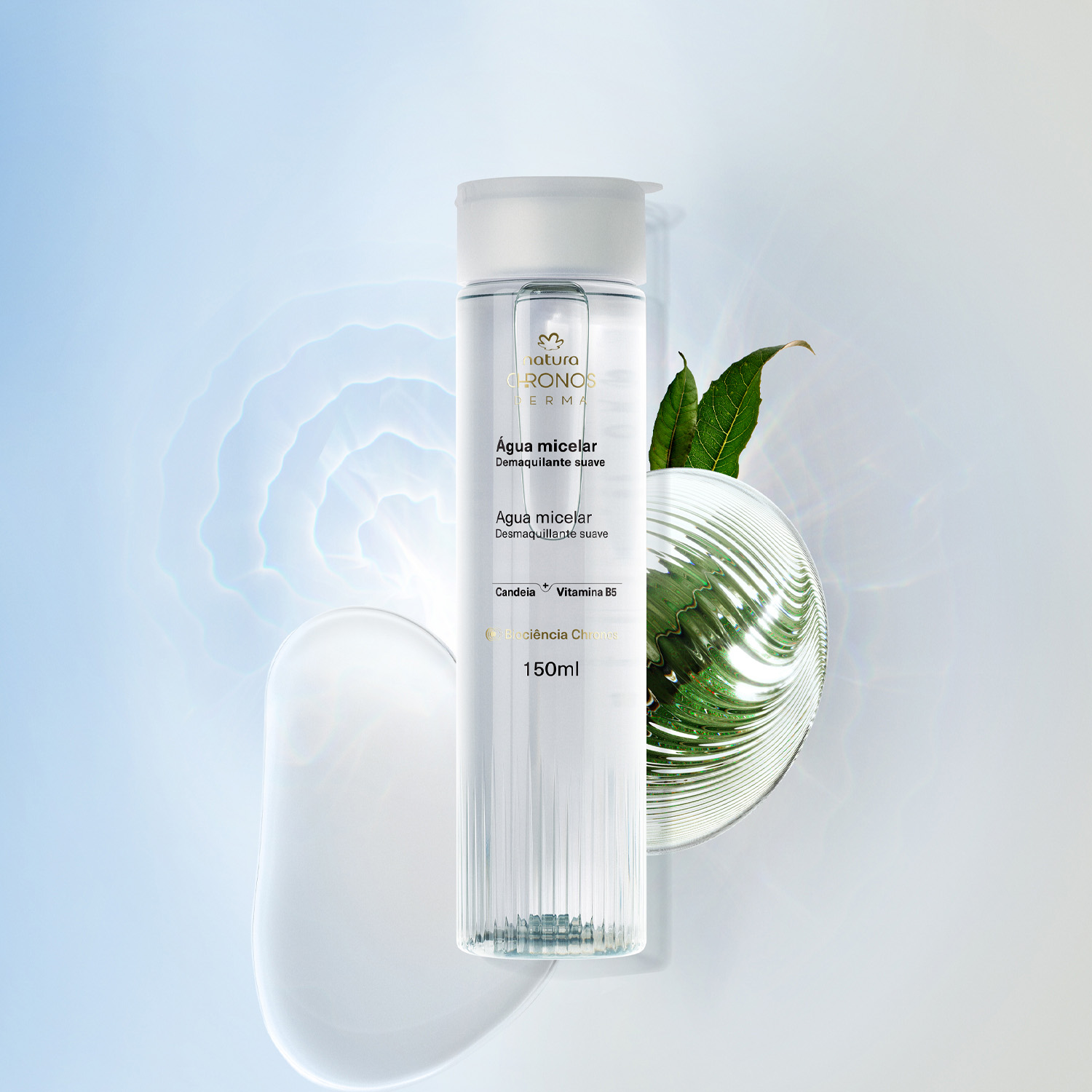 Agua micelar desmaquillante suave Chronos Derma