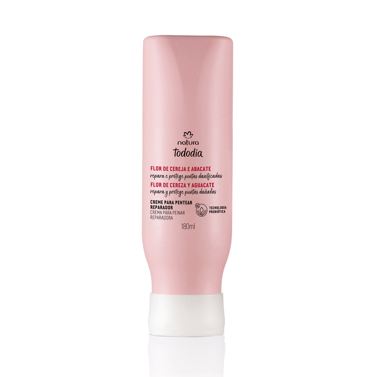 Crema para peinar reparadora Tododia flor de cereza y aguacate - 180ml