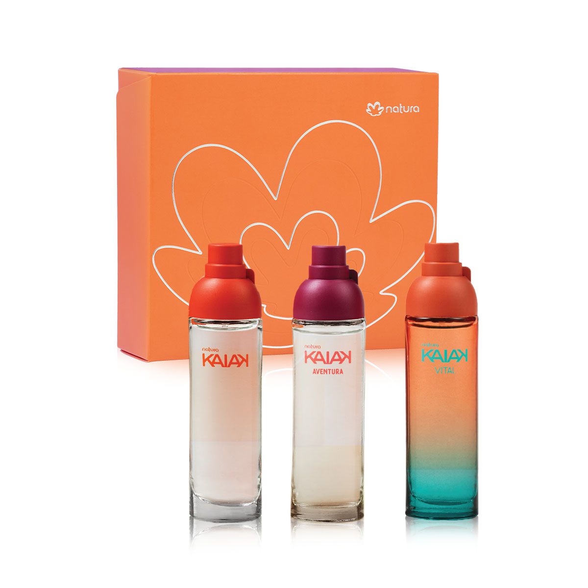 Regalo Miniaturas EDT Natura Kaiak (1 Clásico, 1 Aventura y 1 Vital)