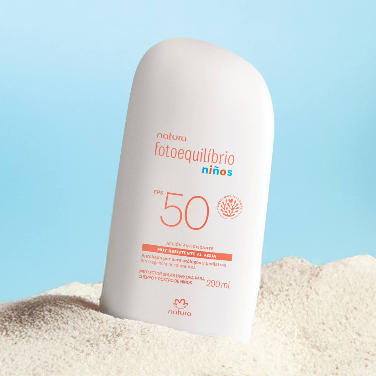 Loción protectora niños FPS 50 Fotoequilíbrio
