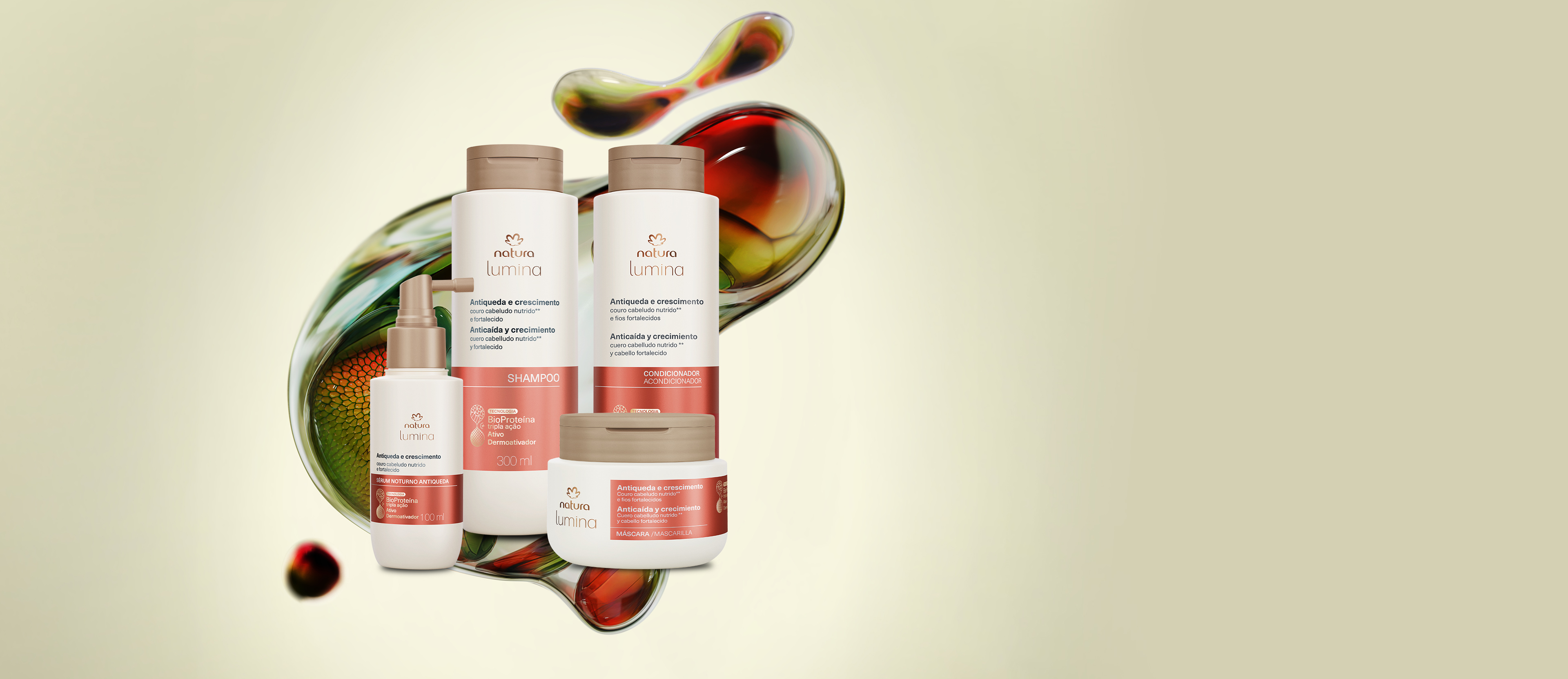 Kit Lumina Anticaída y Crecimiento Completo