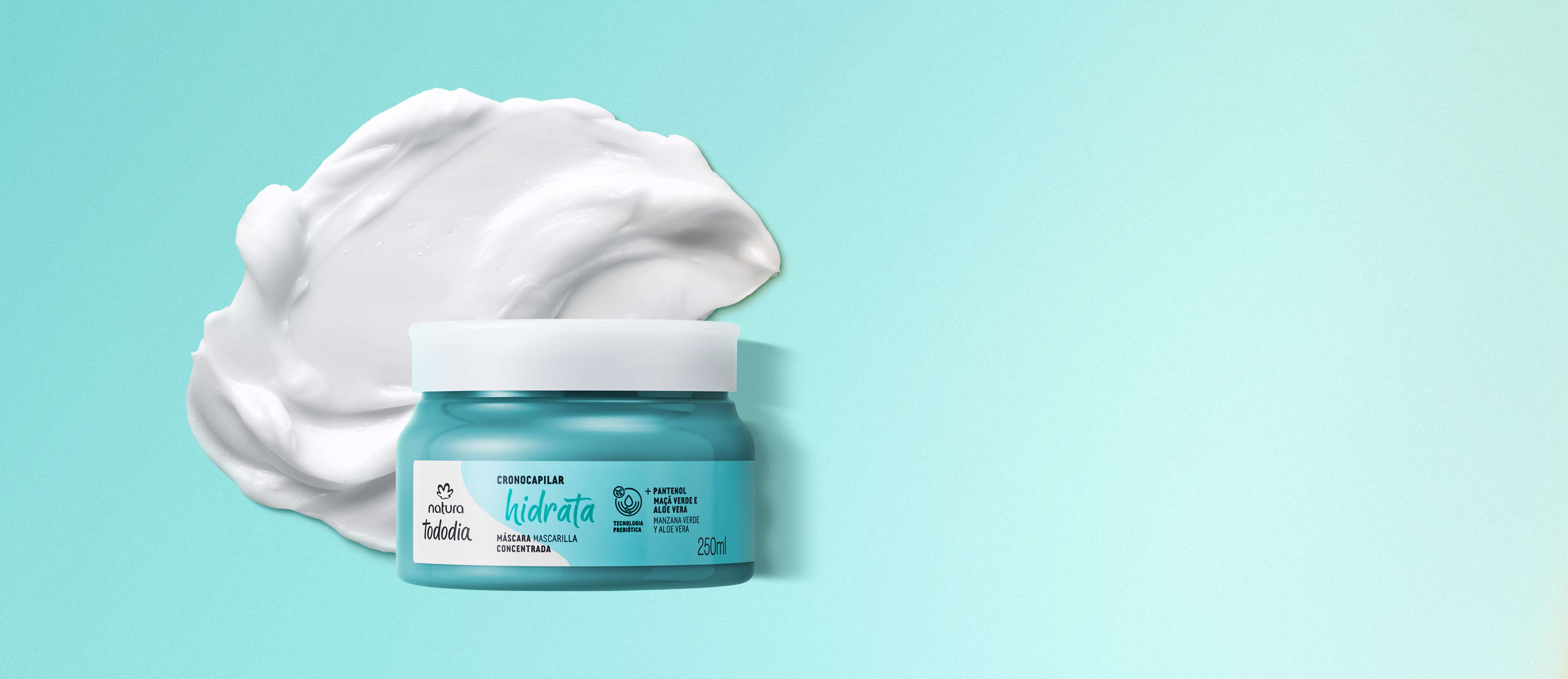 Tododia Máscara concentrada hidratante hidratación 250 ml