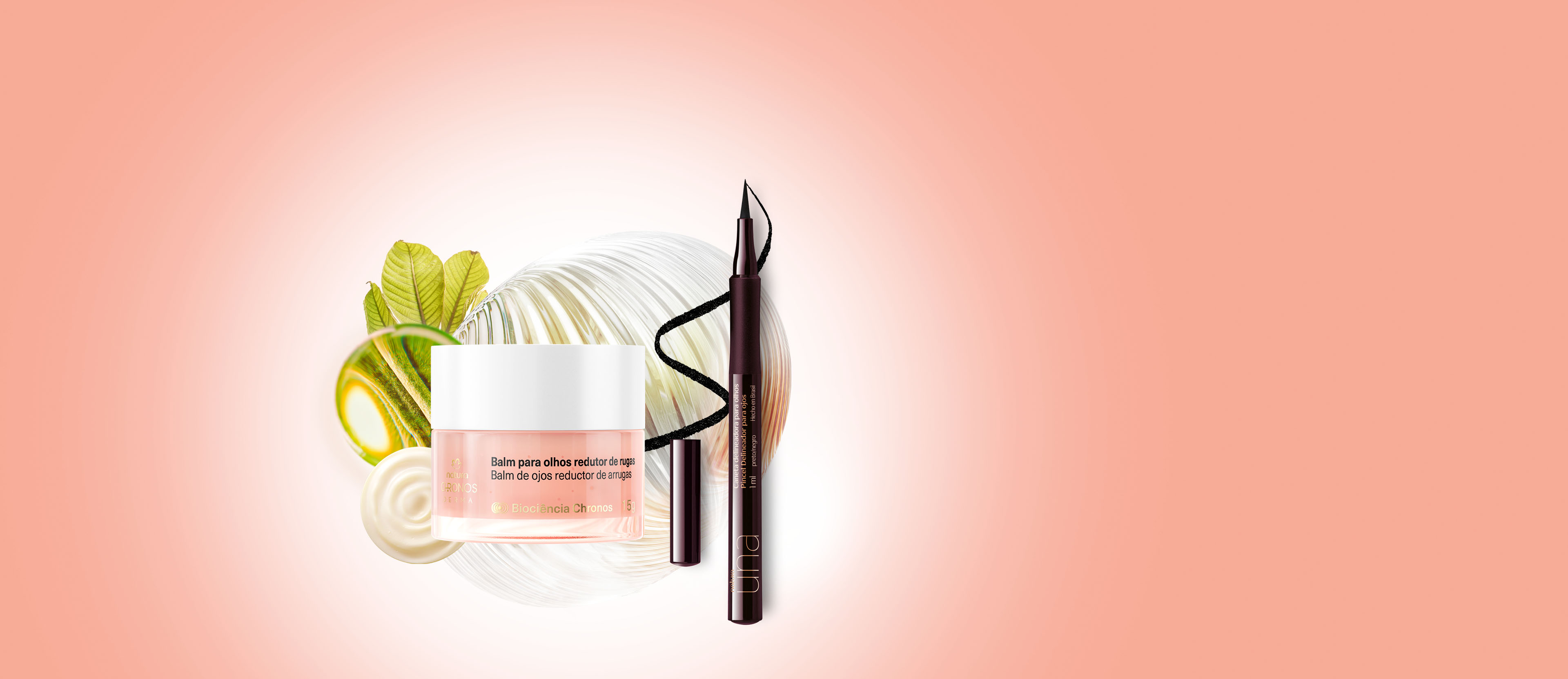 Kit Ojos Bálsamo Reductor de Arrugas y Delineador