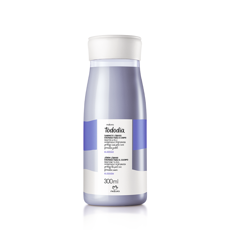Tododia Jabón líquido cremoso algodón 300 ml