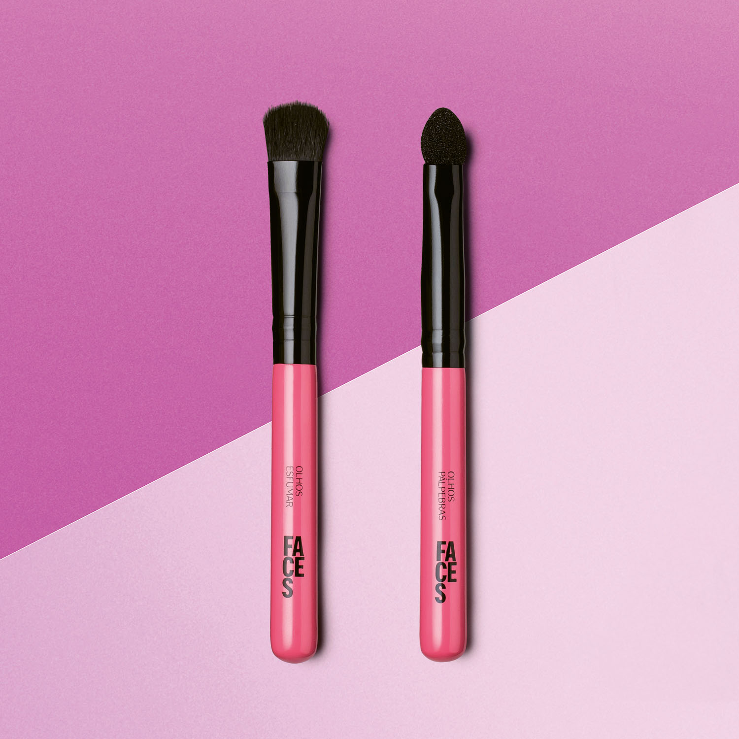 Faces Kit de pinceles para ojos