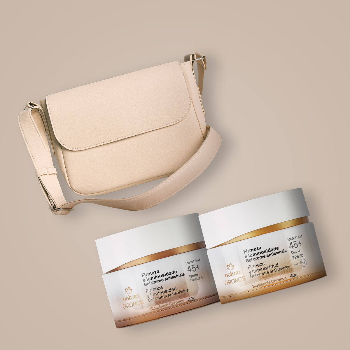 Regalo Natura Chronos Derma Antiseñales con Crossbody 45+
