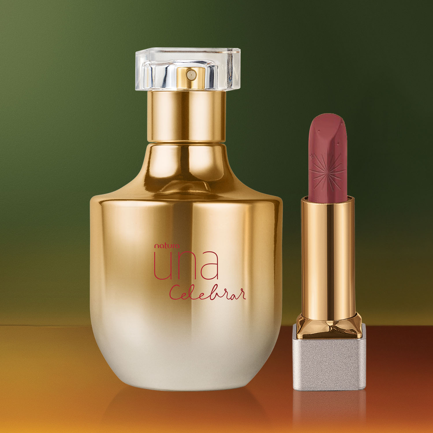 Regalo Natura Una Celebrar con Labial Rojo