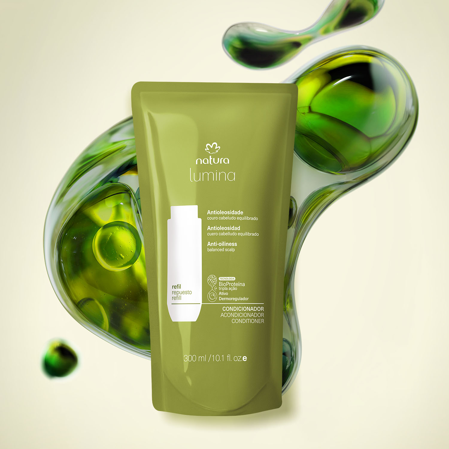 Repuesto Lumina Acondicionador Leve antioleosidad y equilibrio 300 ml