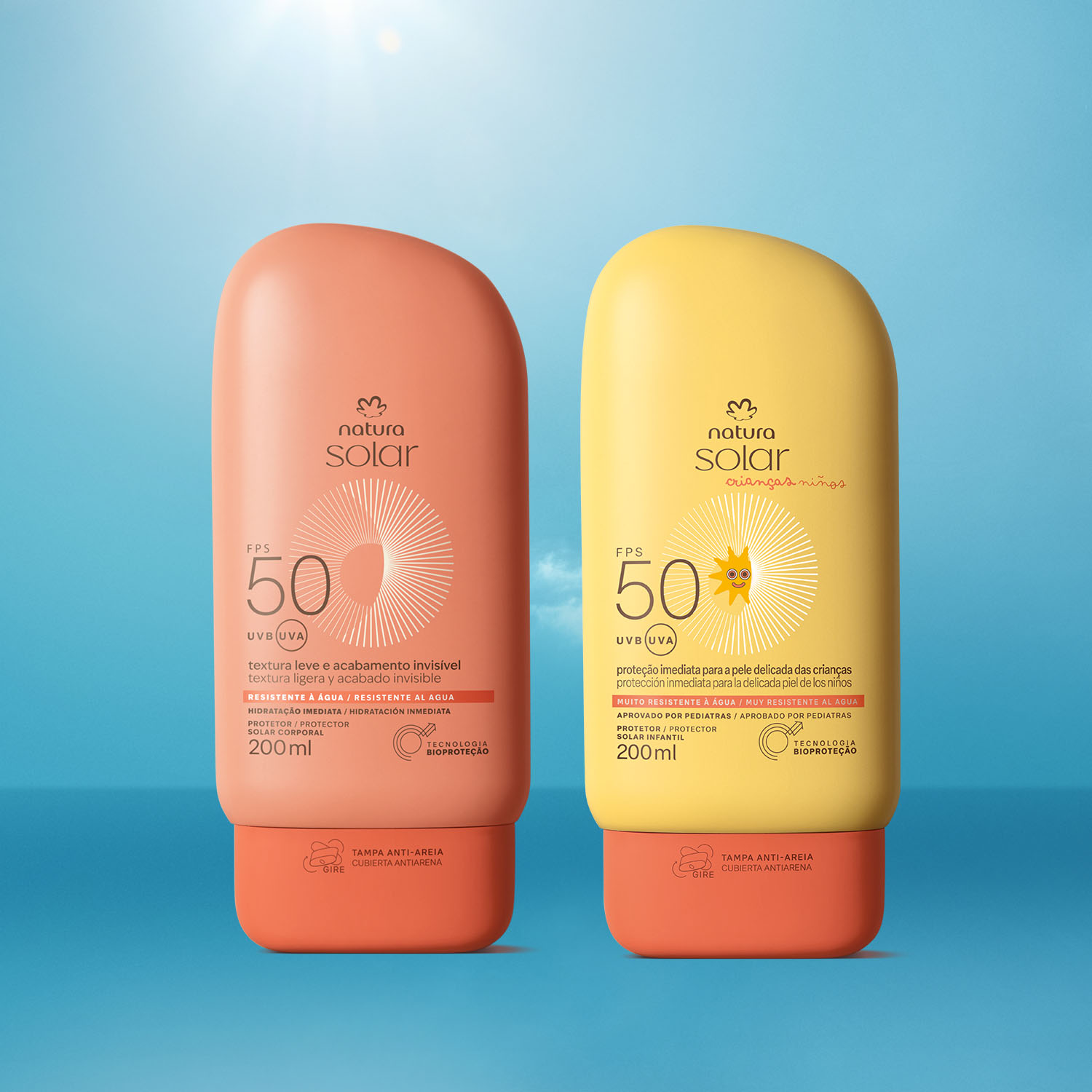 Kit Familiar de Protector para el Cuerpo Natura Solar