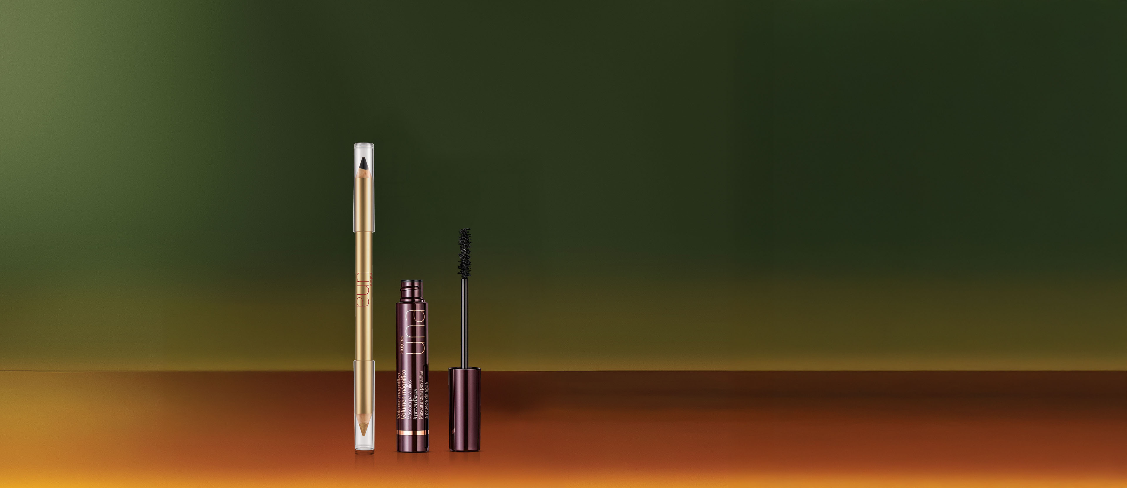 Regalo Una Mirada Sofisticada Punta Dorada y Negra