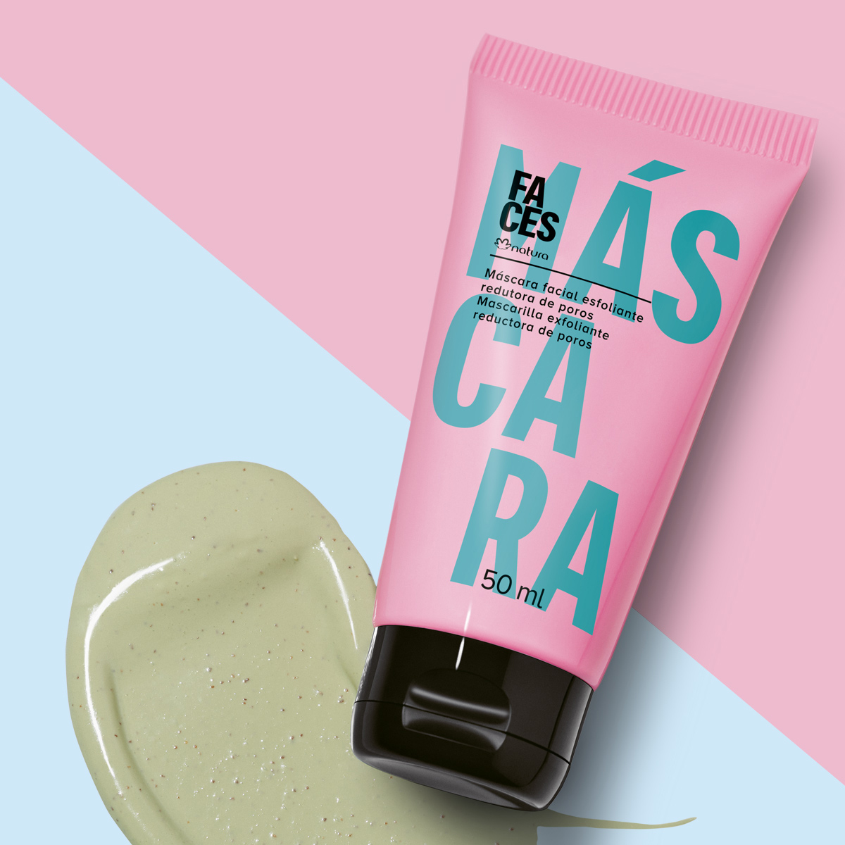 Faces Mascarilla exfoliante reductora de poros  50 ml