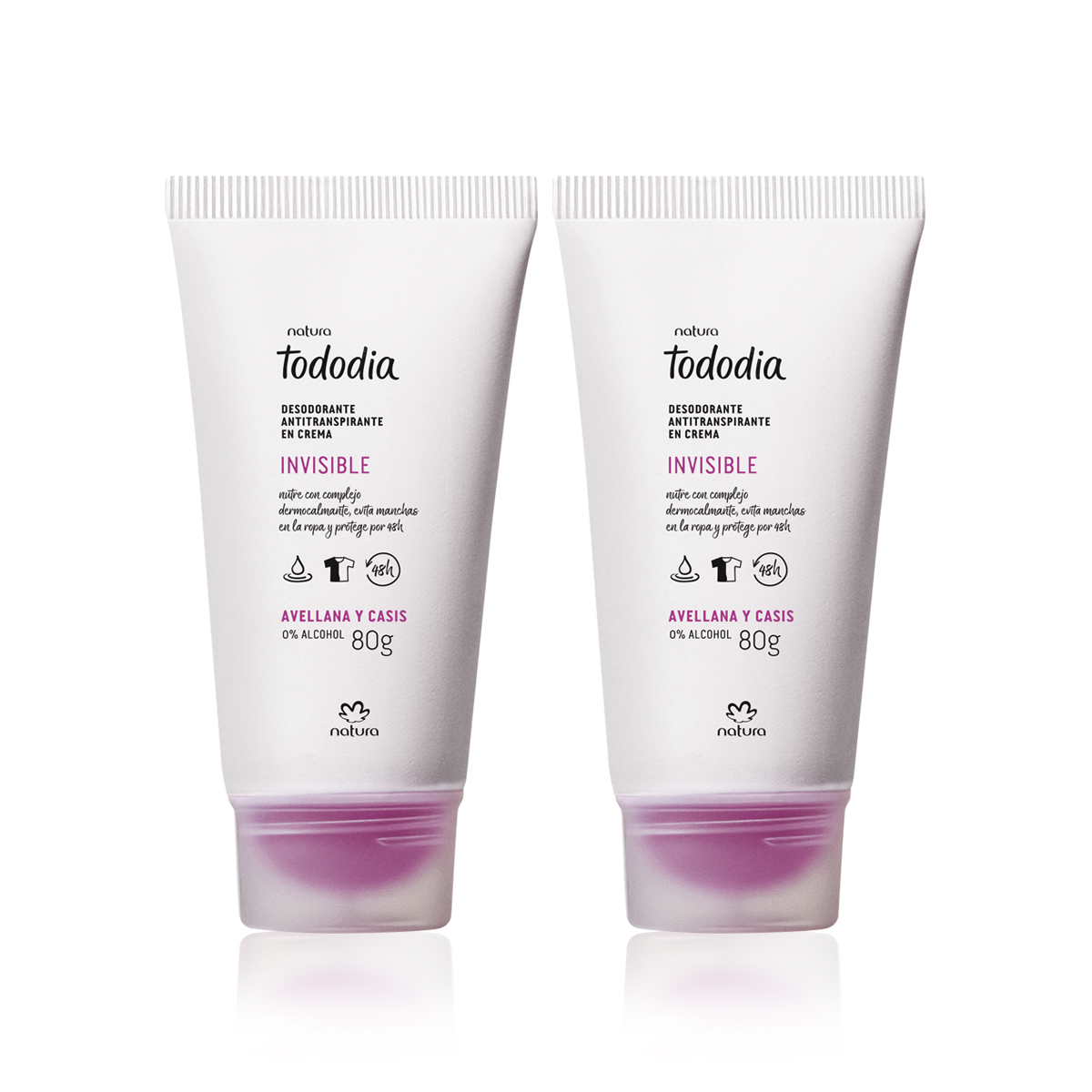 Kit Desodorante en Crema Tododia Avellana y Cassis