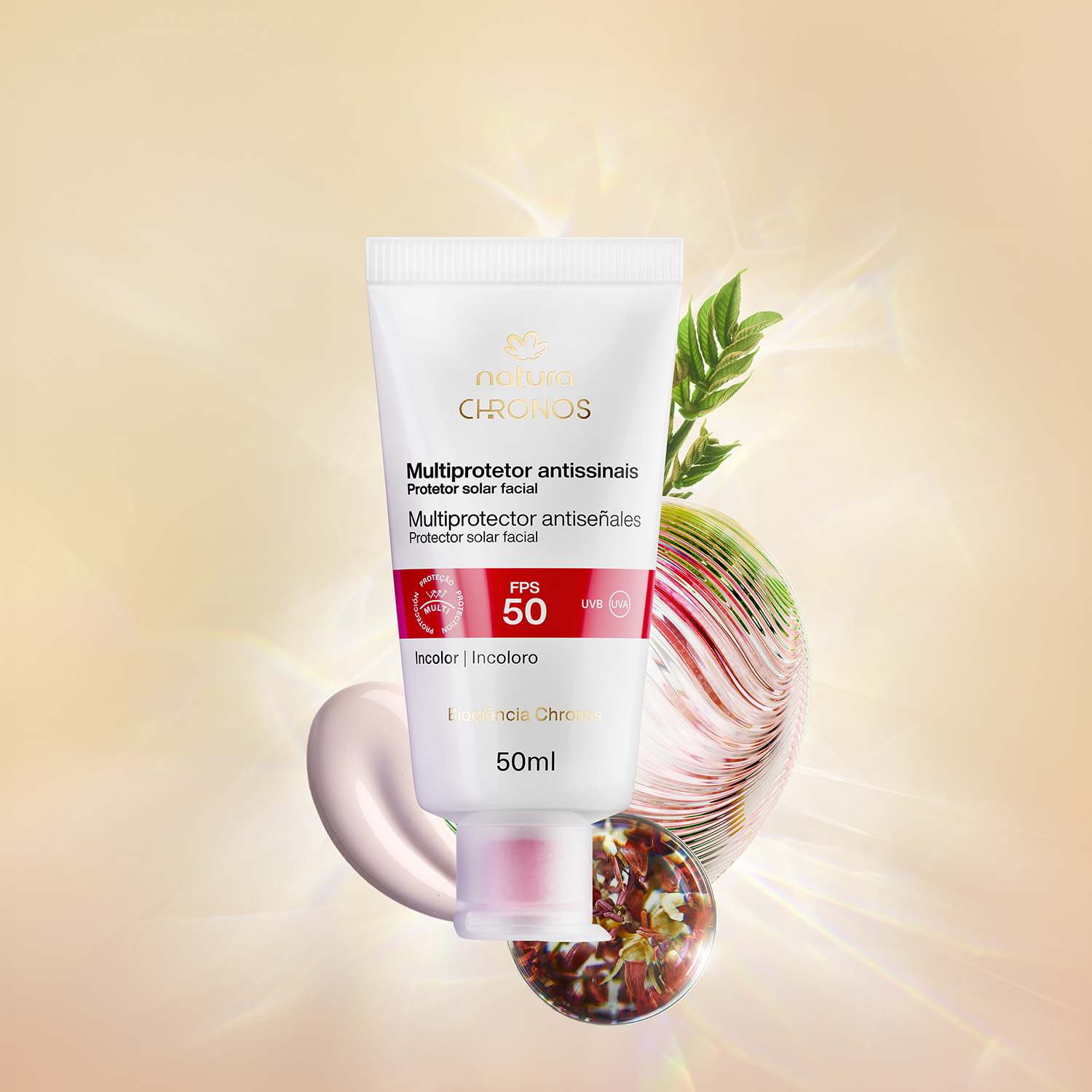 Chronos Derma Multiprotector antiseñales FPS 50 incoloro 50 ml