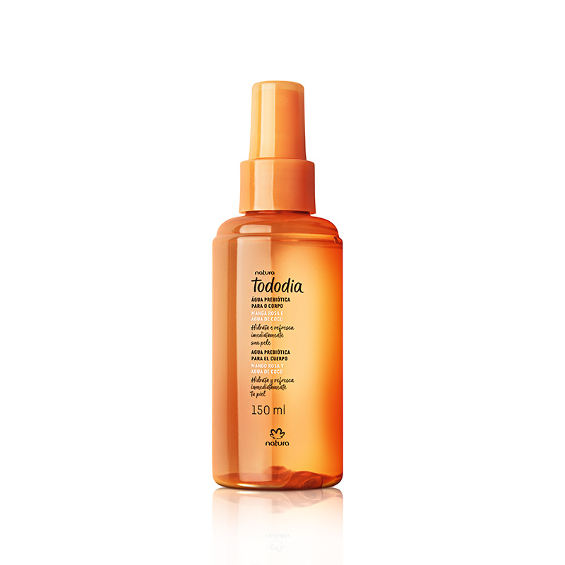 Tododia Agua prebiótica mango rosa y agua de coco 150 ml