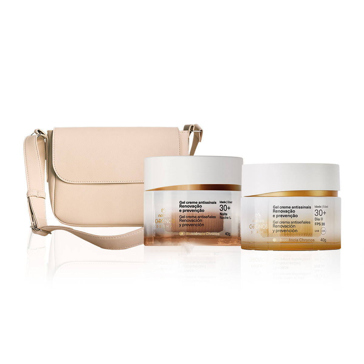 Regalo Natura Chronos Derma Antiseñales con Crossbody 30+