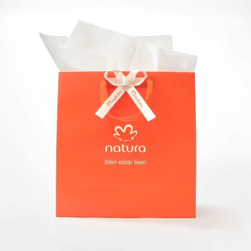 Bolsa con lazo mediana