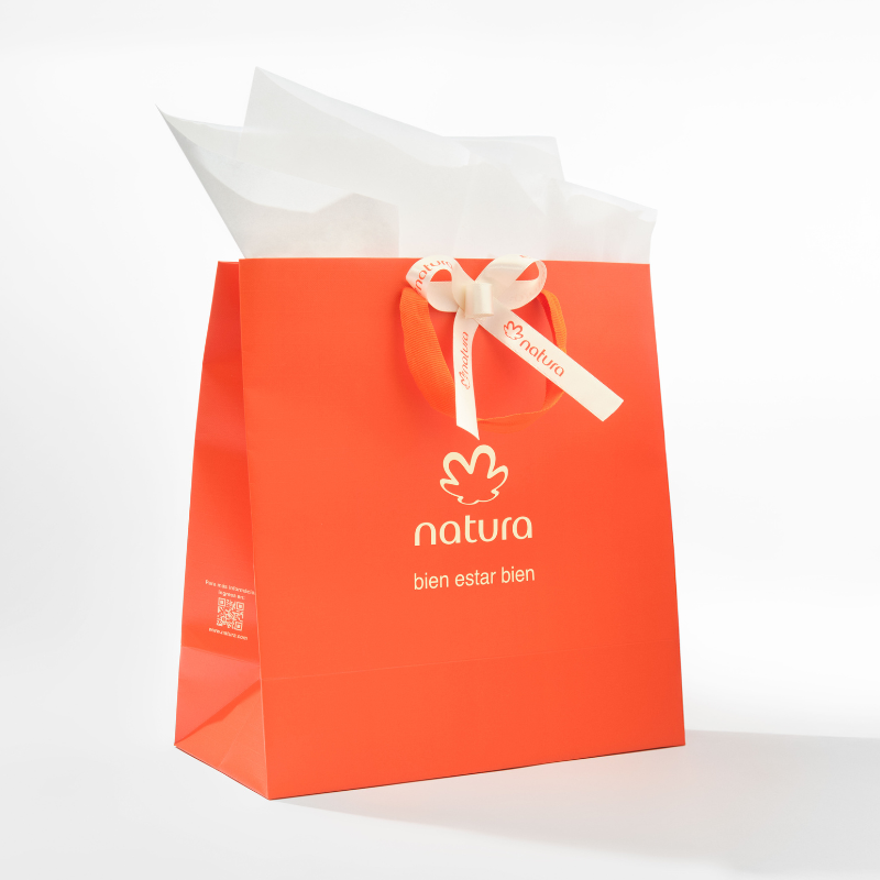 Bolsa con lazo mediana