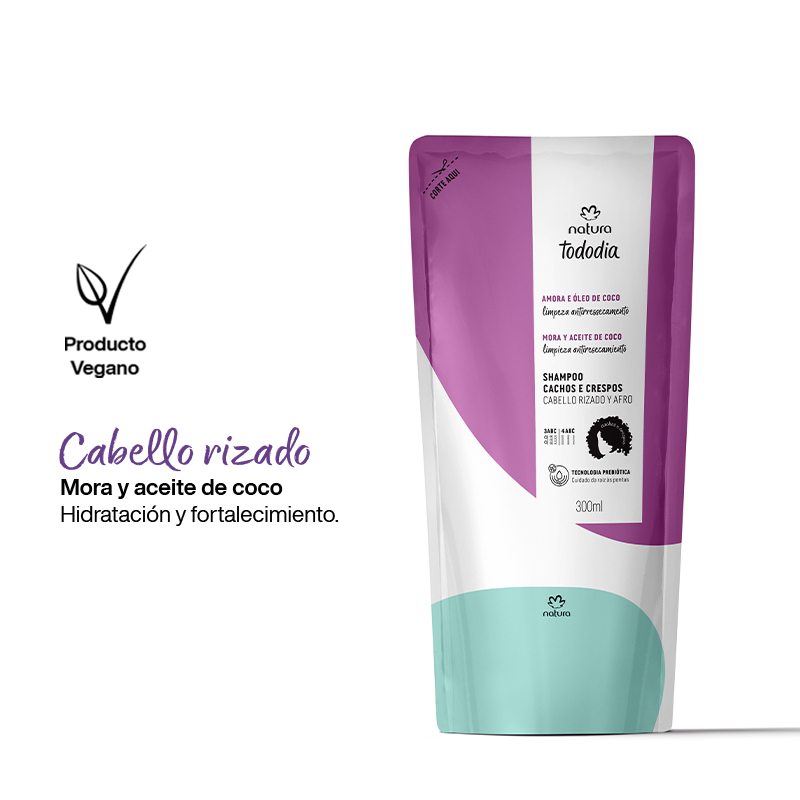 Tododia Shampoo rizos 300 ml