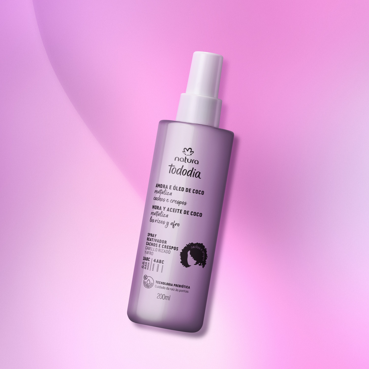 Tododia Spray reactivador rizos 200 ml