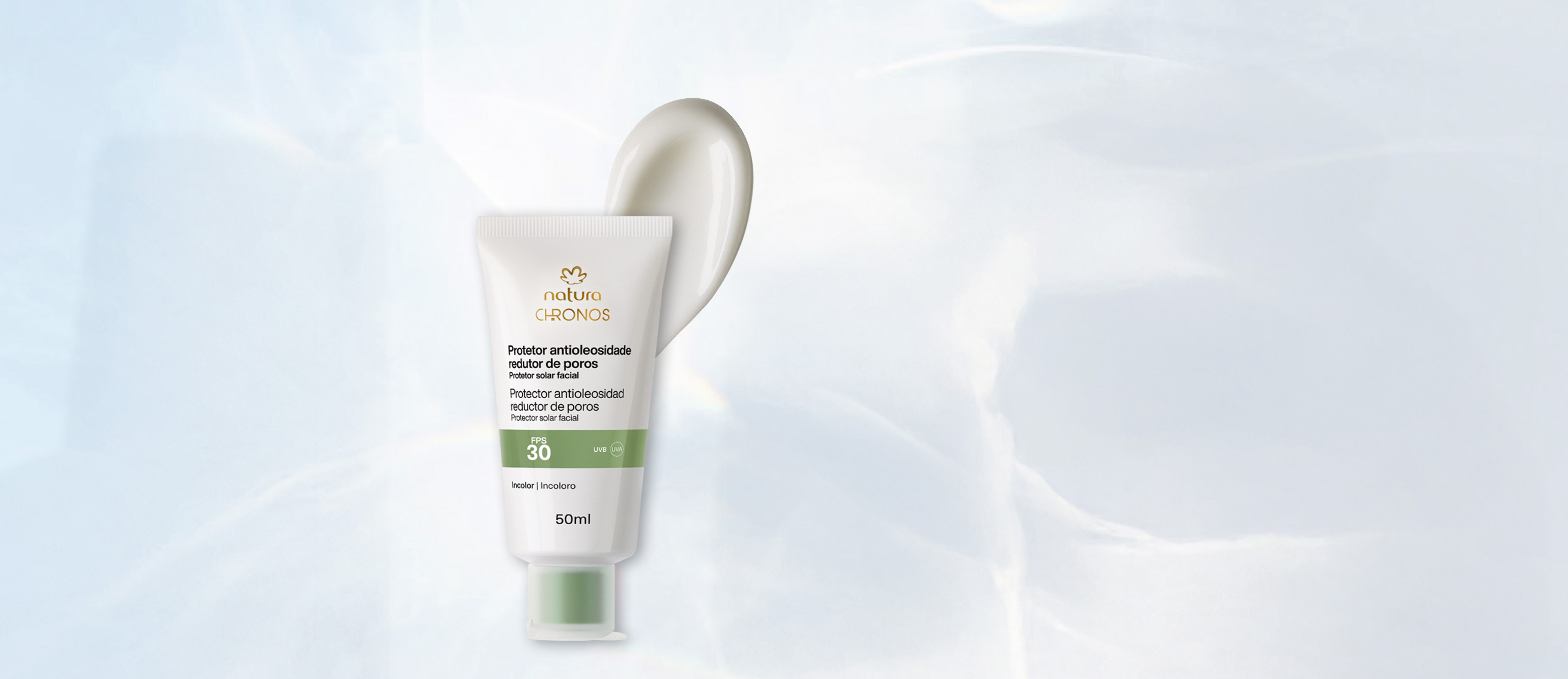 Chronos Derma Protector antioleosidad reductor de poros FPS 30  incoloro 50 ml