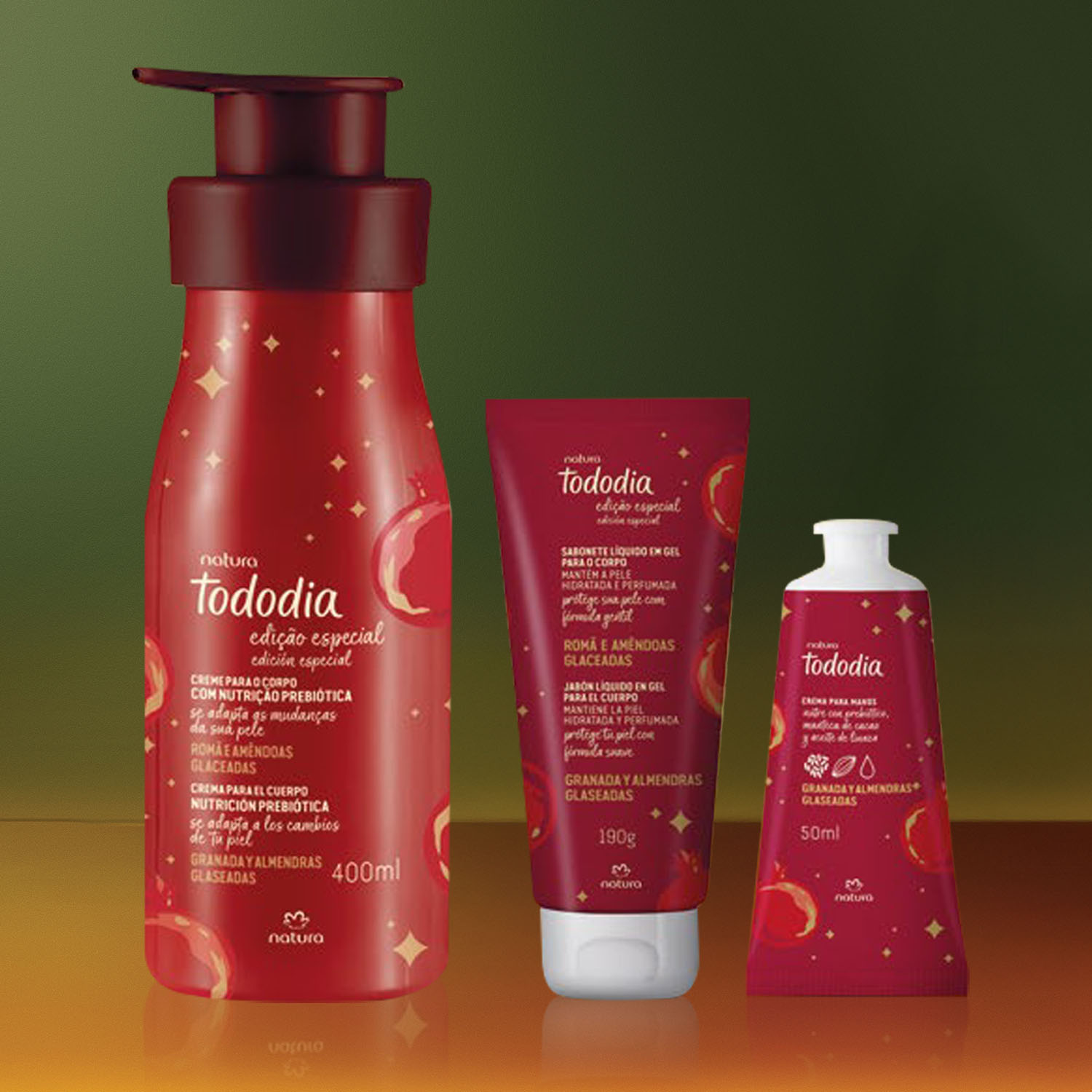 Regalo Tododia Granada y Almendras Glaseadas