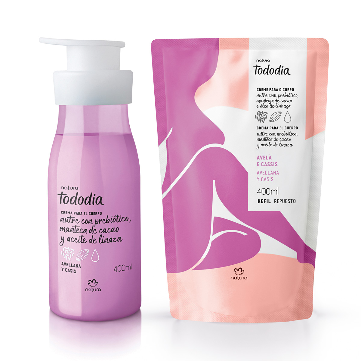 Kit Tododia Avellana y Casis Hidratación