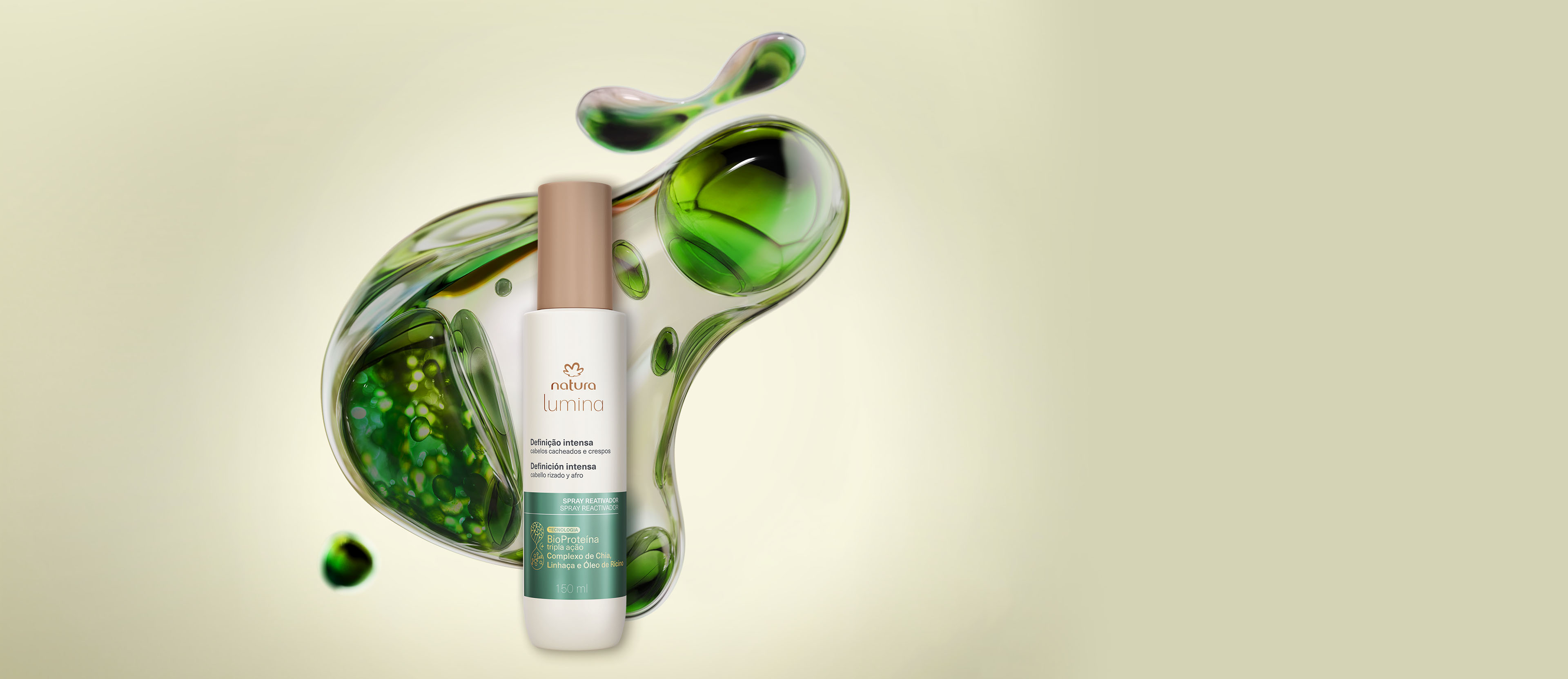 Lumina Spray humidificador reactivador definición e hidratación 150 ml