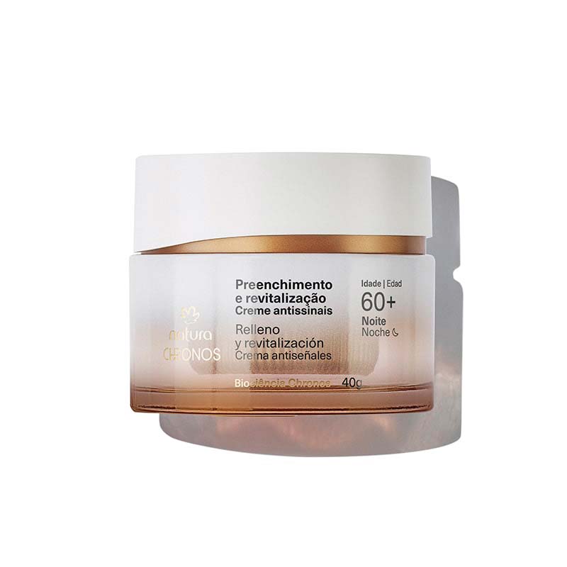 Chronos Crema antiseñales​ relleno y revitalización ​ 60+ noche  40 g