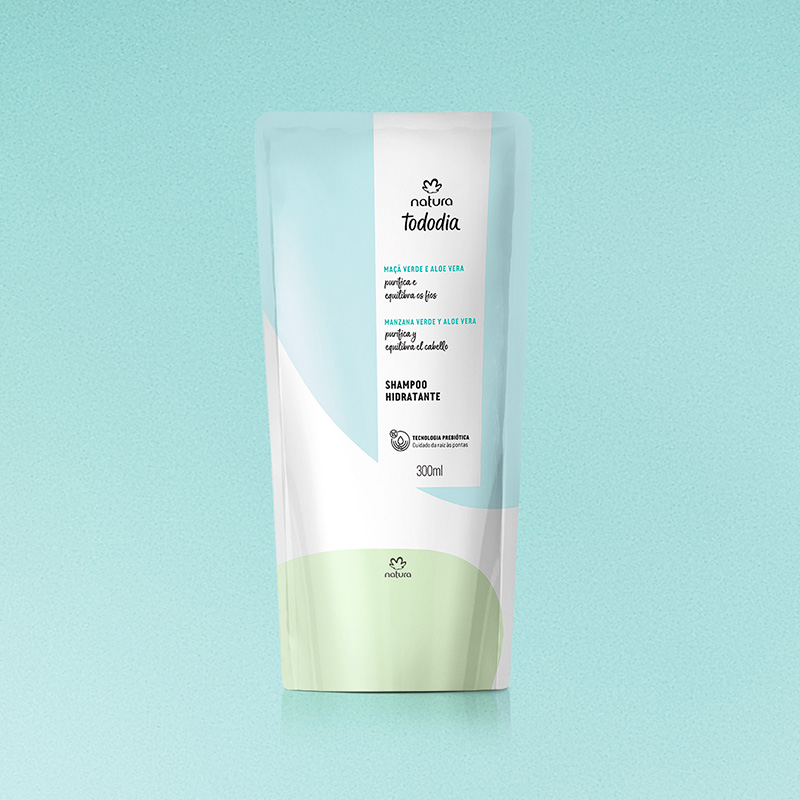 Repuesto Tododia Shampoo hidratante hidratación 300 ml