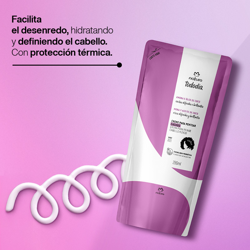 Tododia Crema para peinar rizos 280 ml