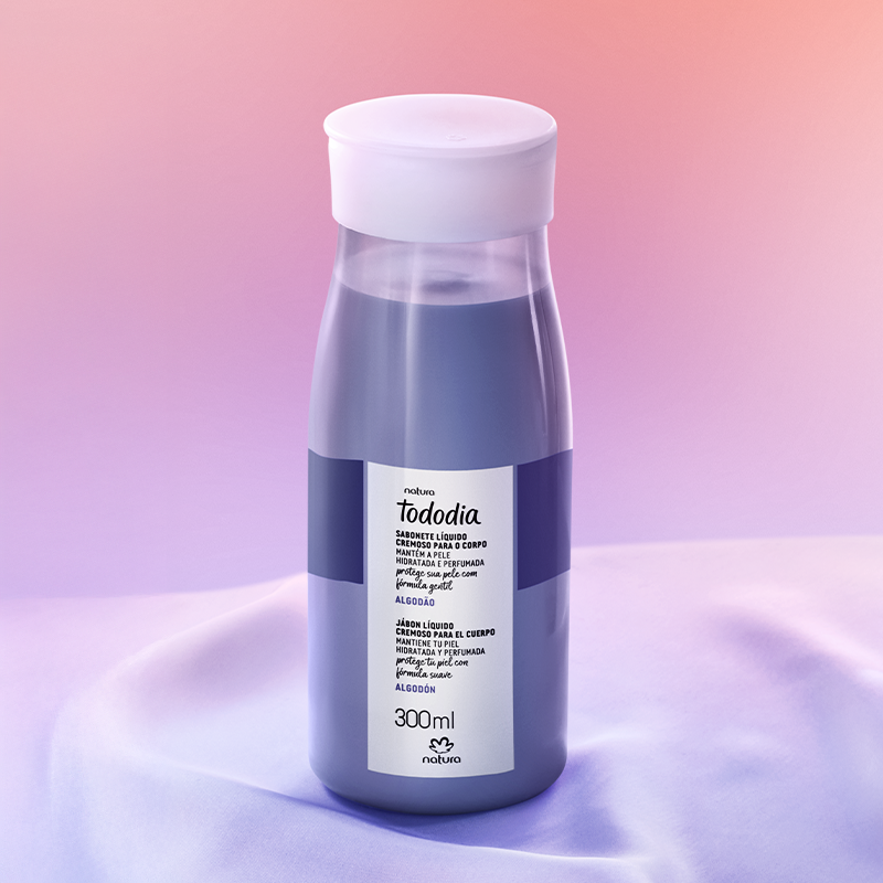 Tododia Jabón líquido cremoso algodón 300 ml