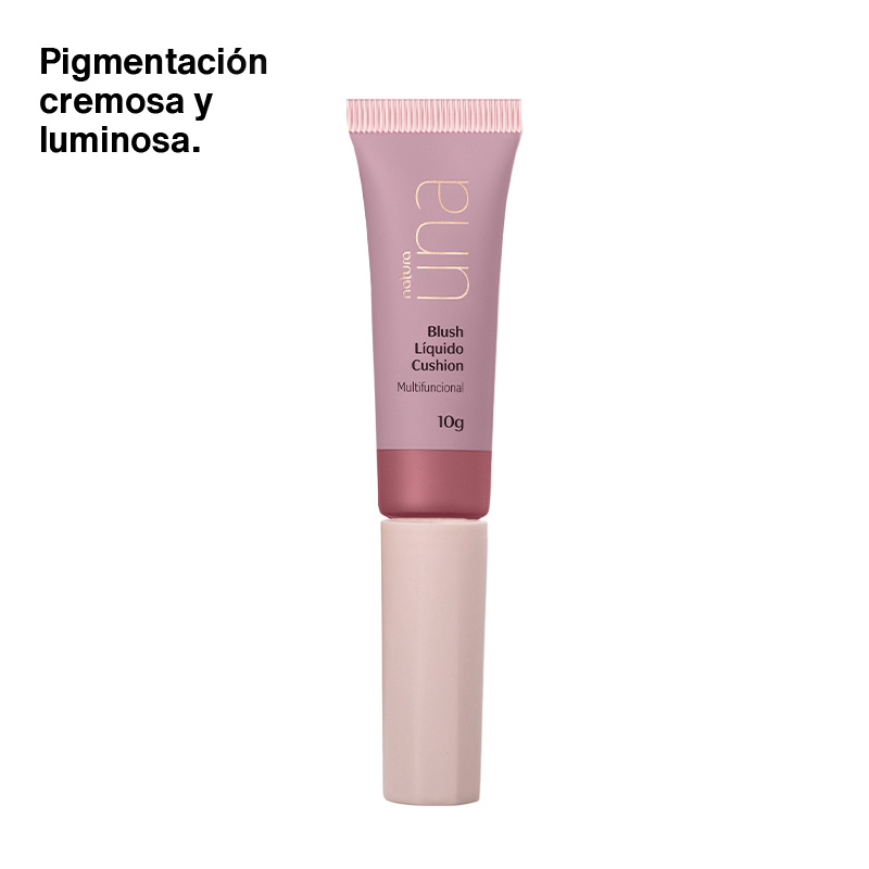 Una Blush líquido cushion rosa 10 g
