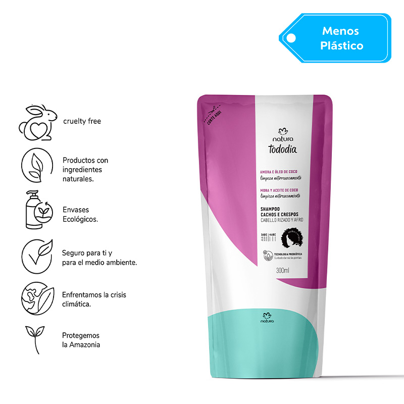 Tododia Shampoo rizos 300 ml
