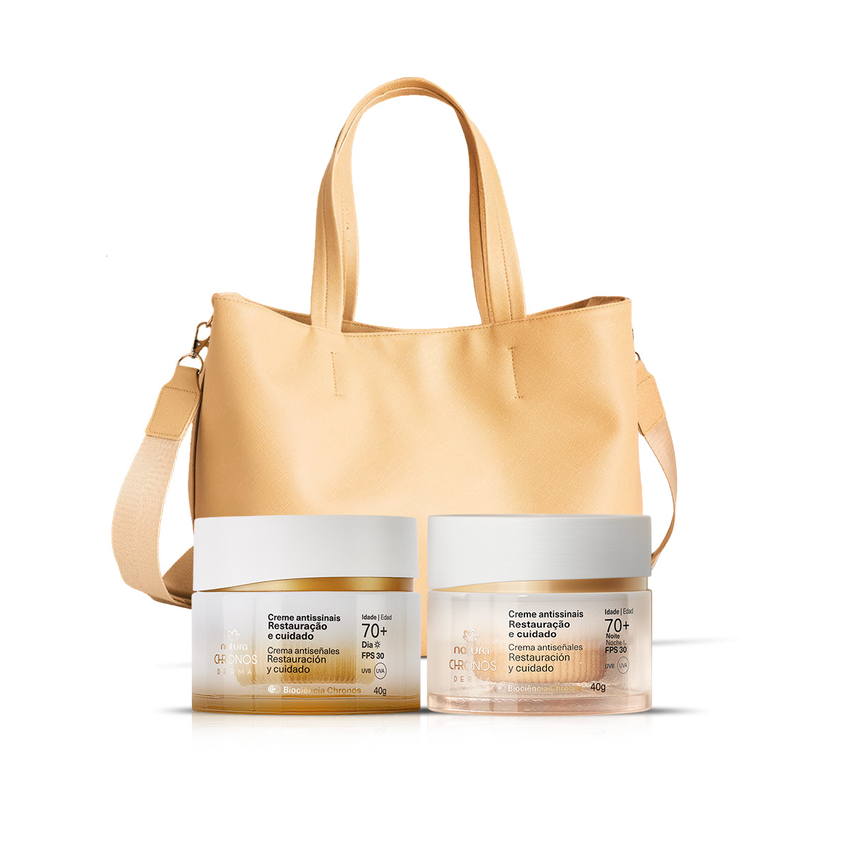 Regalo Madres Rutina 70+ (1 crema de día + 1 crema de noche + 1 cartera)