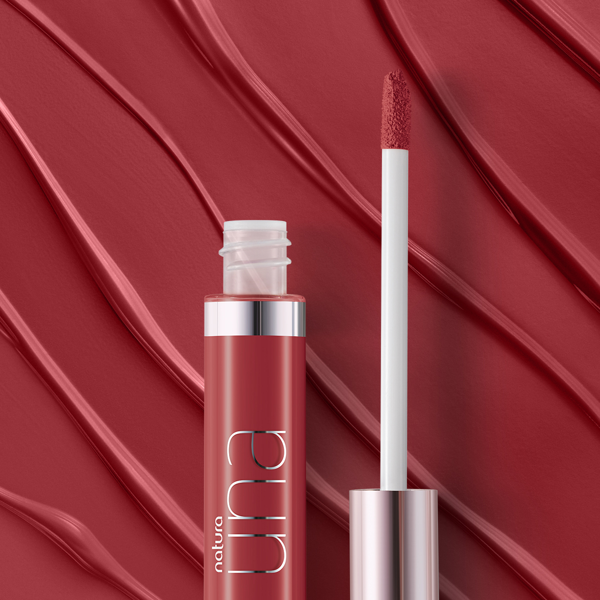 Una Labial mate intransferible nude 6M 8 ml