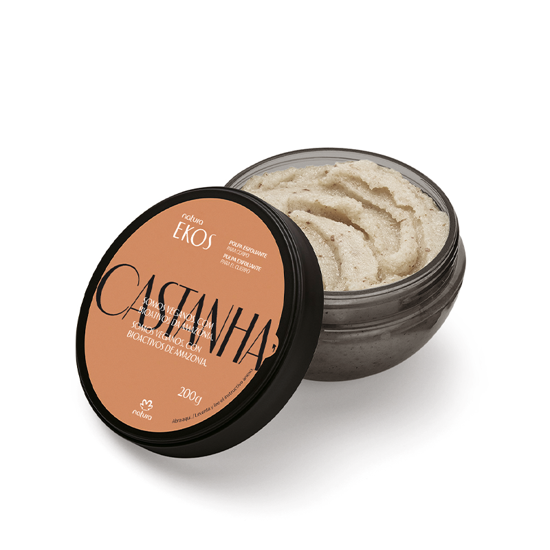 Ekos Exfoliante corporal castaña 200 g