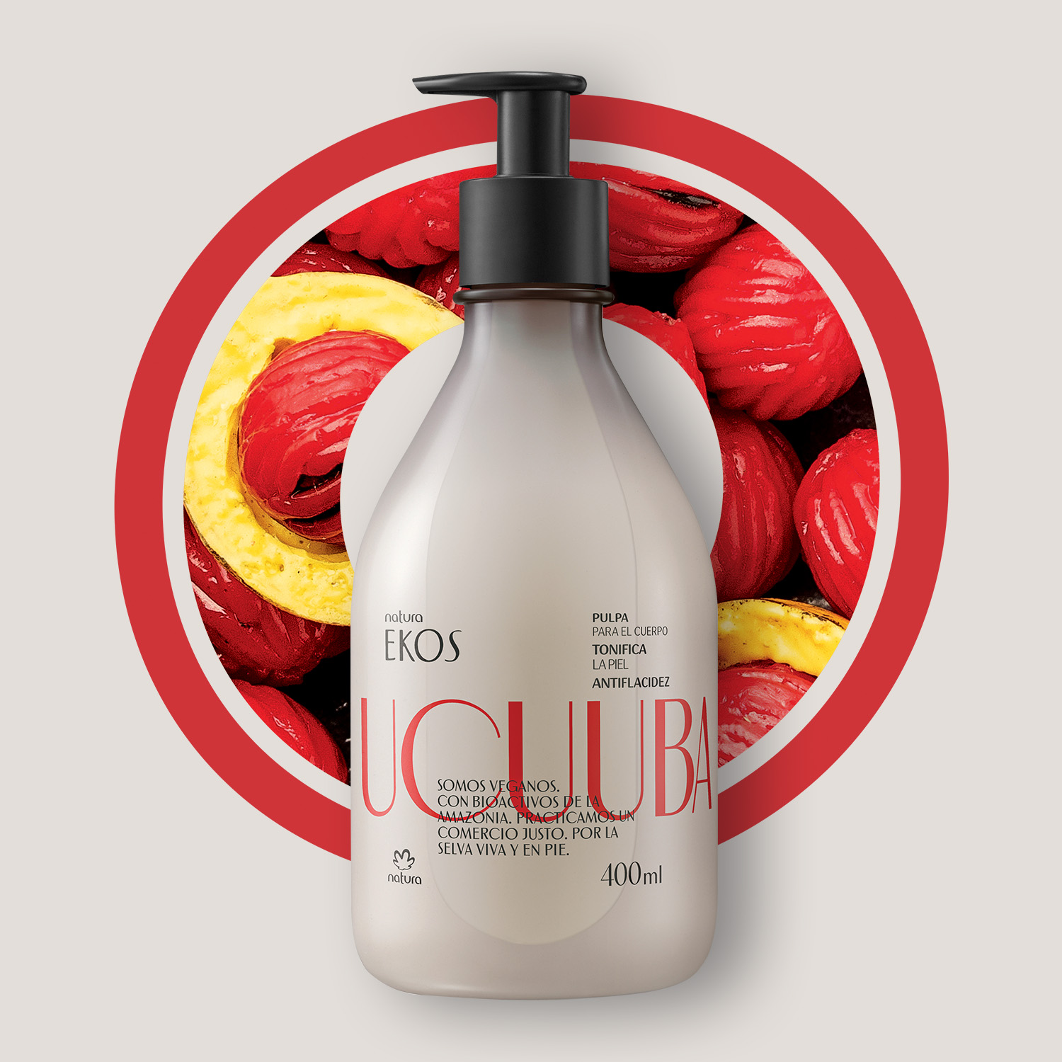 Ekos Pulpa hidratante corporal ucuuba 400 ml