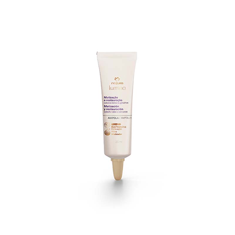 Lumina Ampolla restauración antiamarillamiento rubios y canas 20 ml