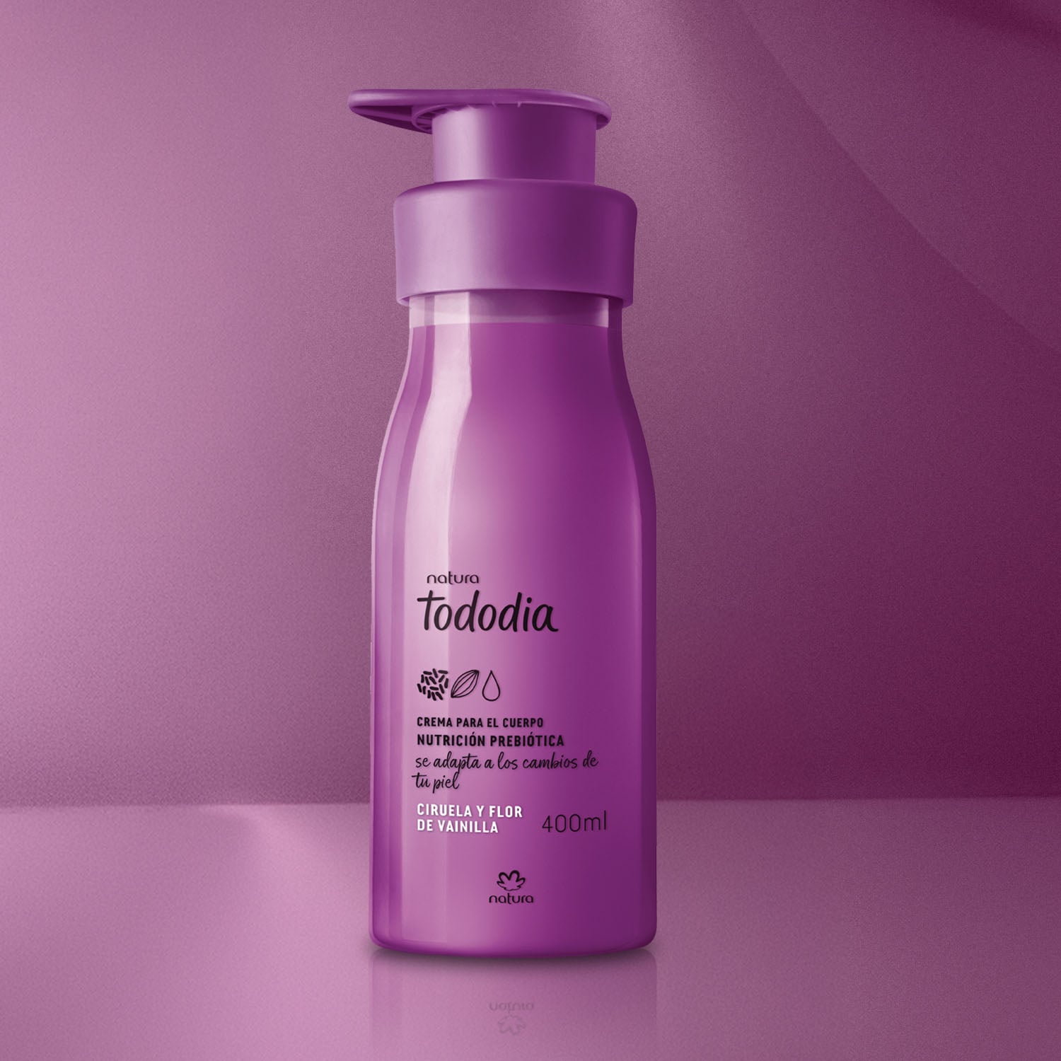 Crema Nutritiva Tododia Ciruela y Flor de Vainilla