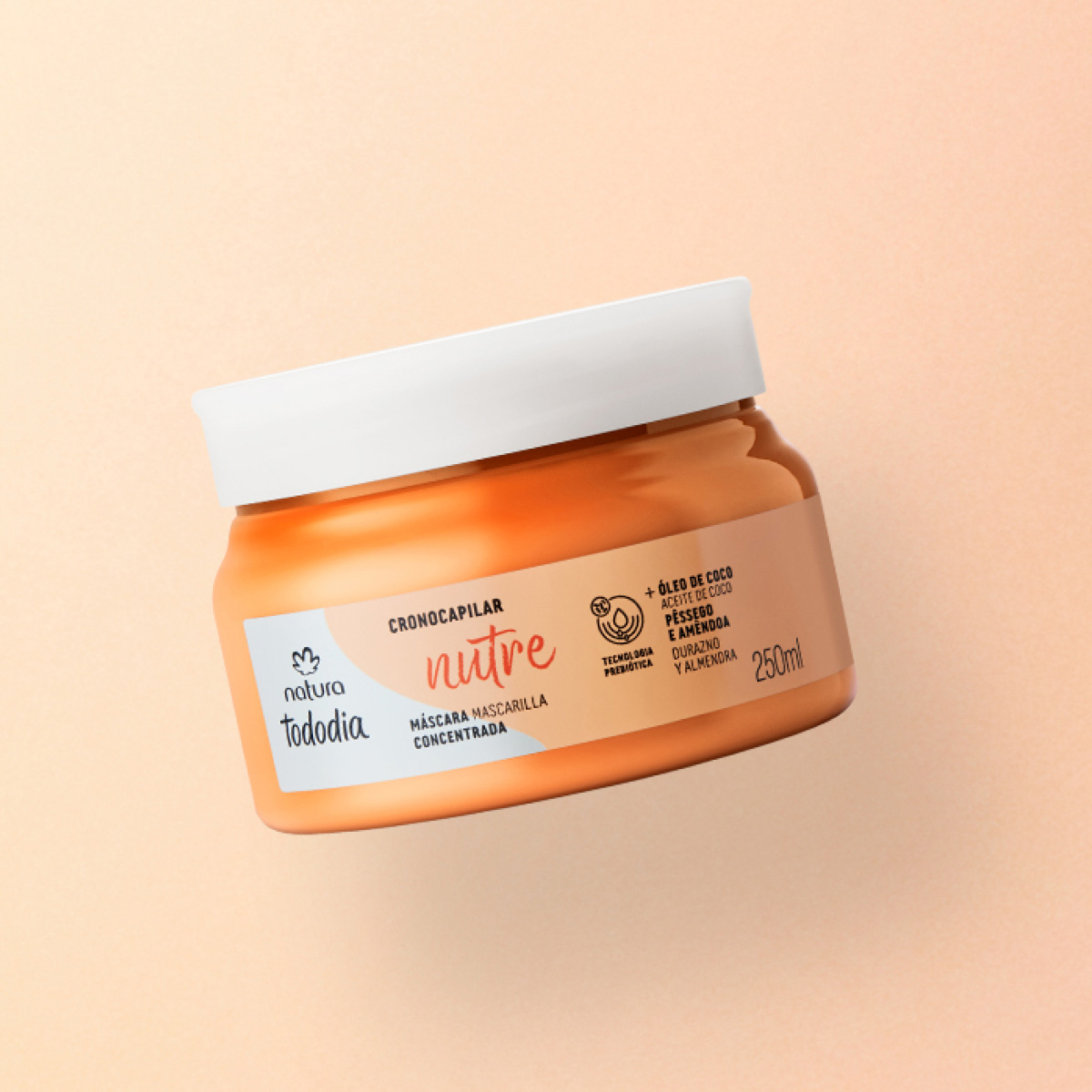 Tododia Máscara concentrada nutritiva nutrición 250 ml