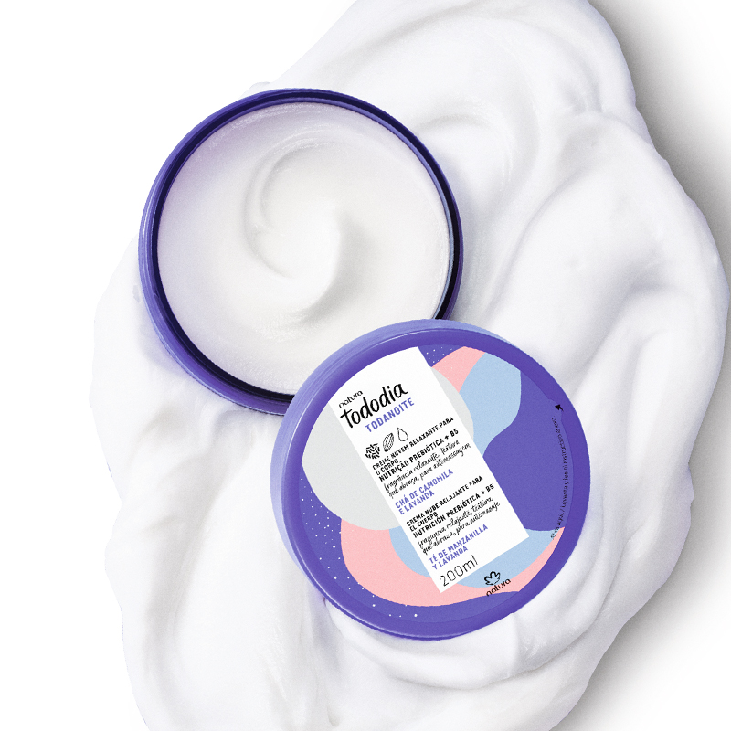 Tododia Crema nube relajante té de manzanilla y lavanda 200 ml