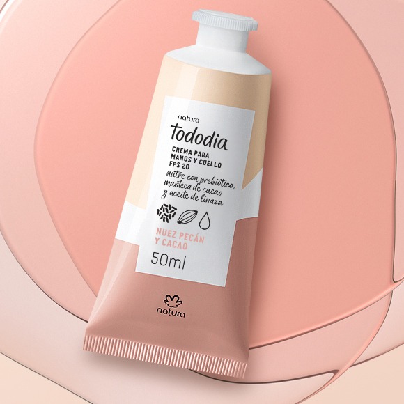 Tododia Crema nutritiva para manos nuez pecán y cacao  50 ml