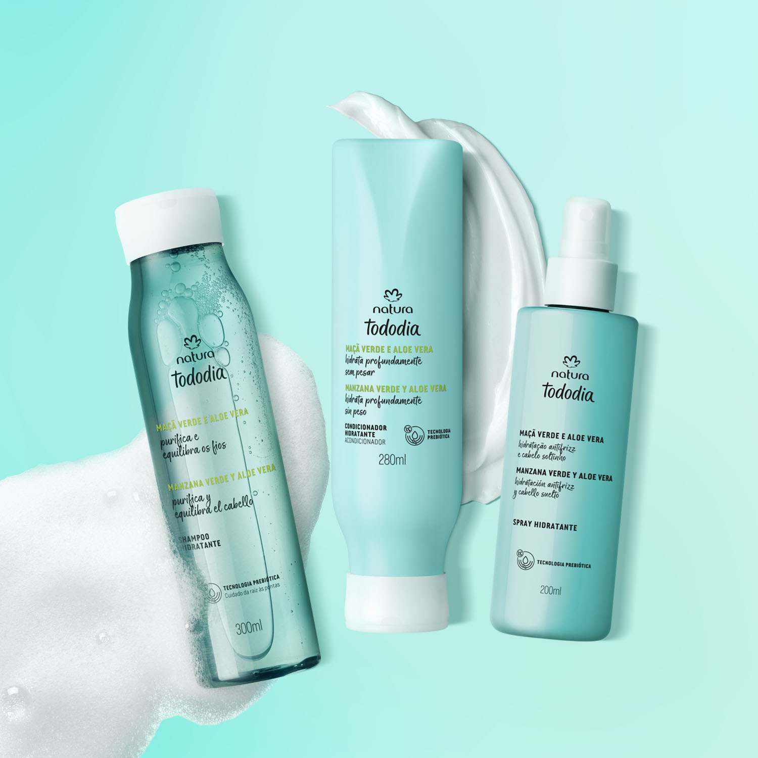 Kit Hidratante Tododia Manzana Verde y Aloe Vera