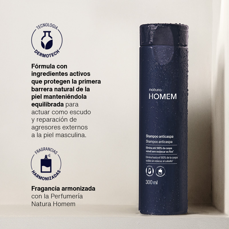 Shampoo Anticaspa Homem